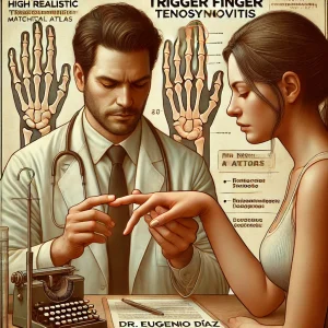 Dedo en resorte. Traumatólogo en Granada