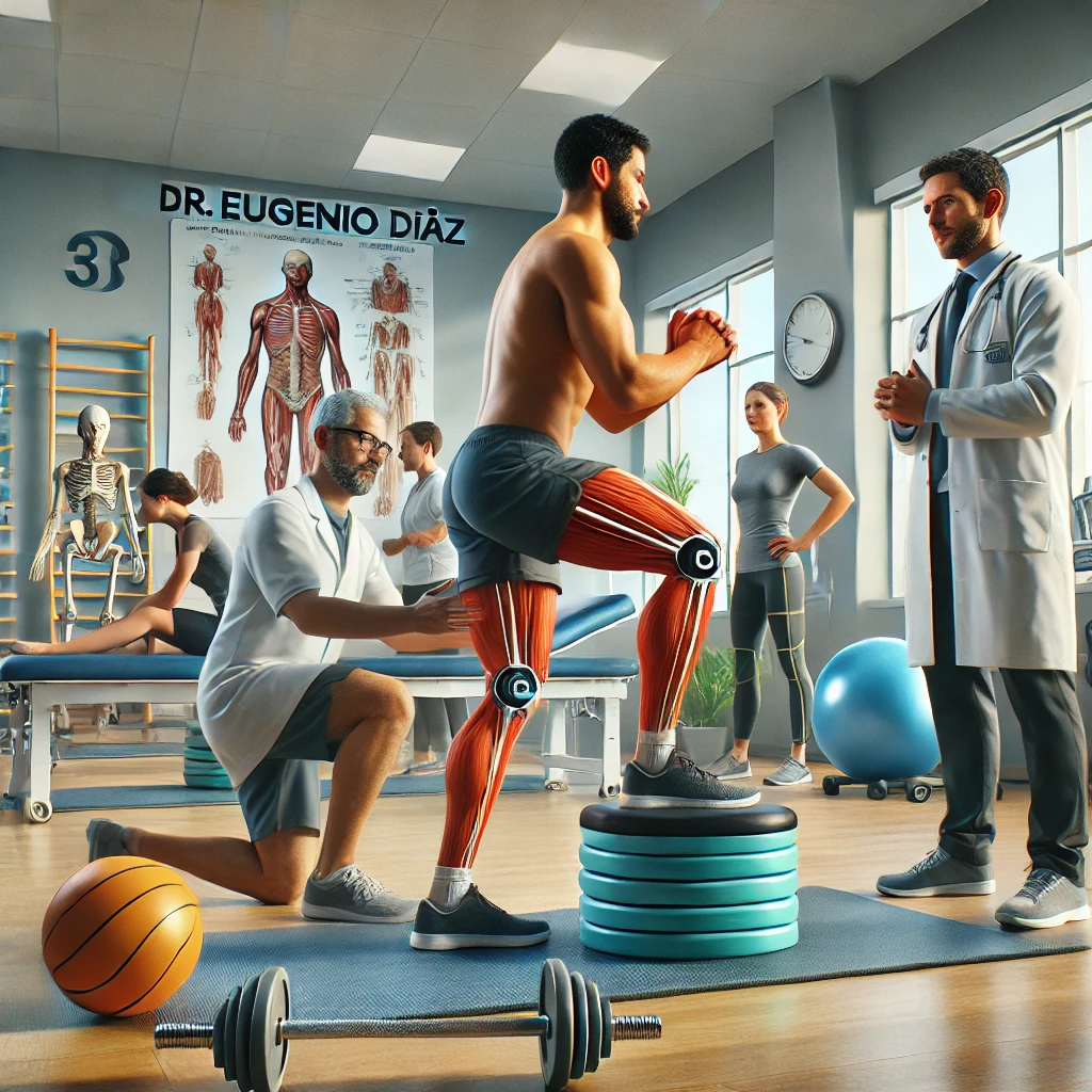 Rehabilitación de Rodilla. Dr Eugenio Díaz. Traumatólogo en Granada