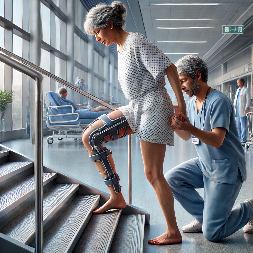 Rehabilitación Prótesis de Rodilla Traumatólogo Granada Dr Eugenio Díaz